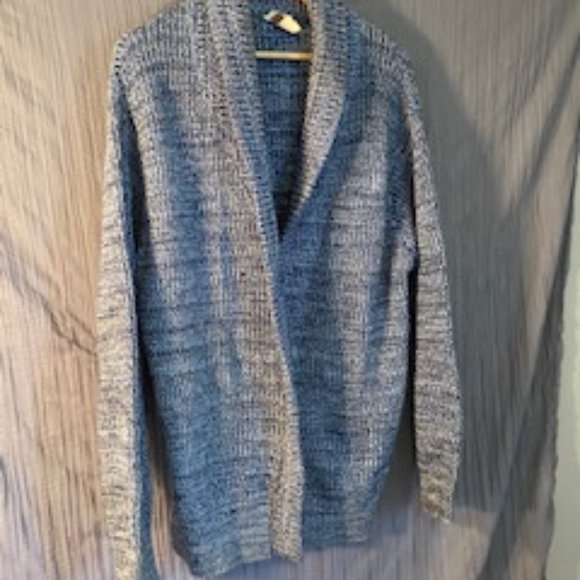 1970's blue cardigan sweater - Picture 6 of 6